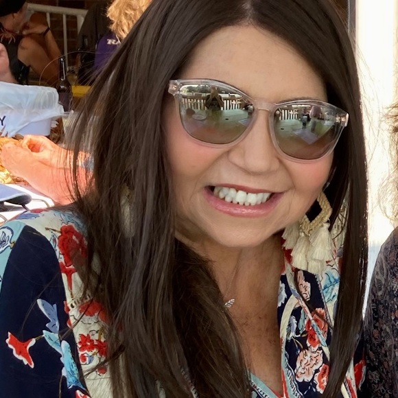 Boho Rattan statement earring - Picture 6 of 6